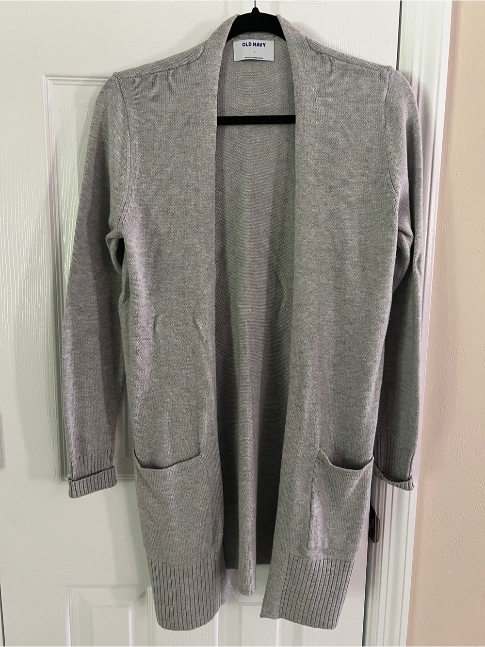 Old Navy Gray Open-Front Women's Cardigan